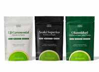 Organic Ceremonial Matcha Pouch Trio