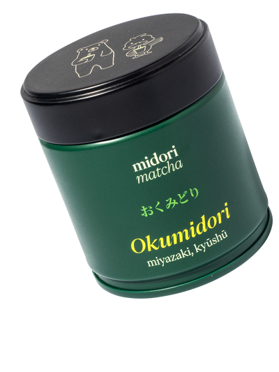 Matcha Tin Left