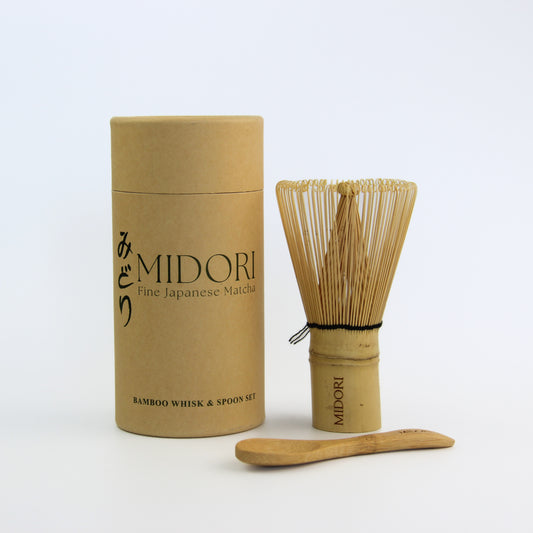 Bamboo Whisk & Spoon Set