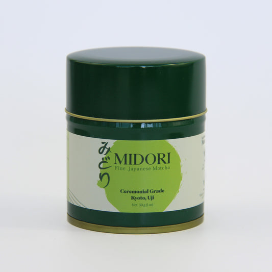 Midori Organic Uji Ceremonial Matcha 30G Tin