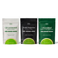 Organic Ceremonial Matcha Pouch Trio