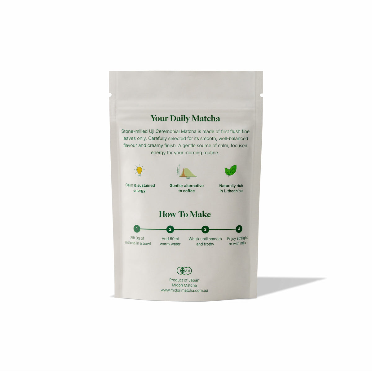 Uji Daily Ceremonial Matcha Pouch